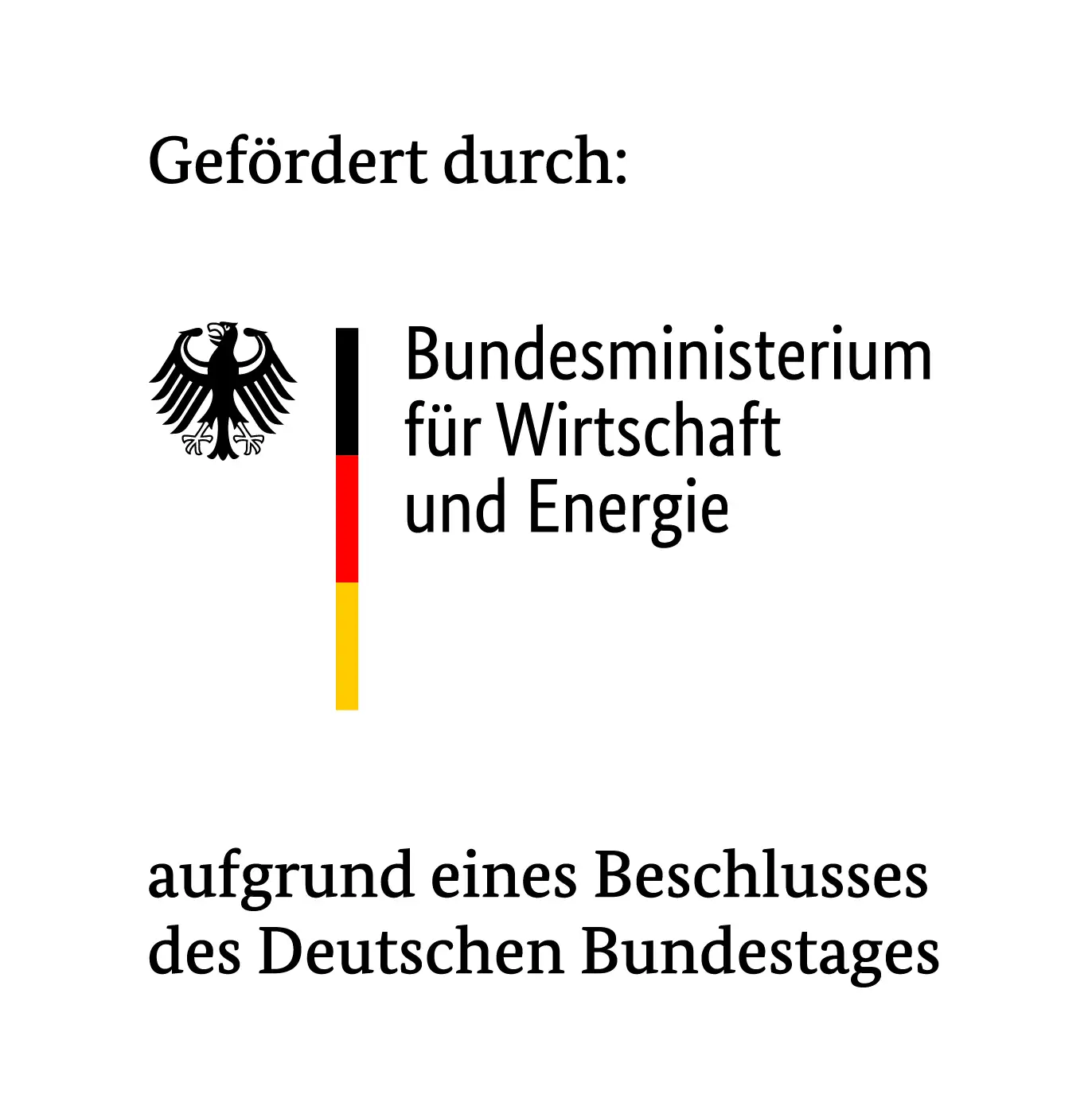 Siegel Förderung durch das Bundesministerium für Wirtschaft und Energie